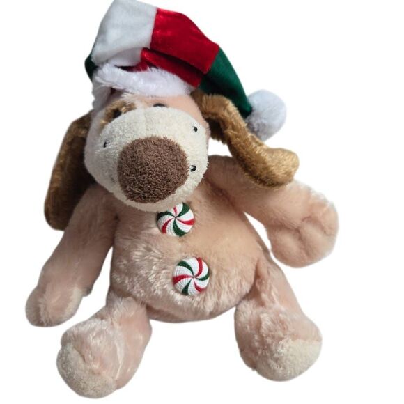 No Brand Other - Dan Dee Holiday Time Christmas dog plush 8" sitting